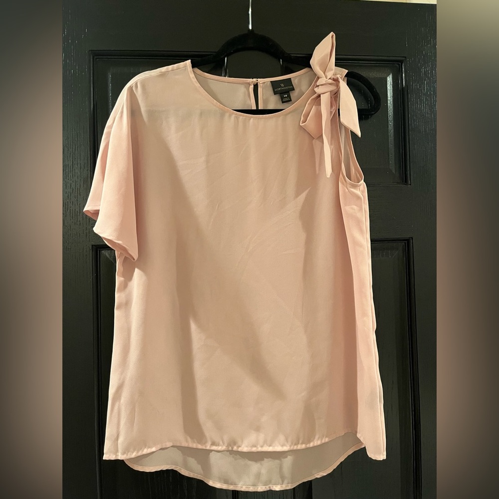 Worthington blush pink top